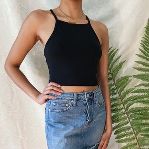 H&M basic cami / crop top super comfy